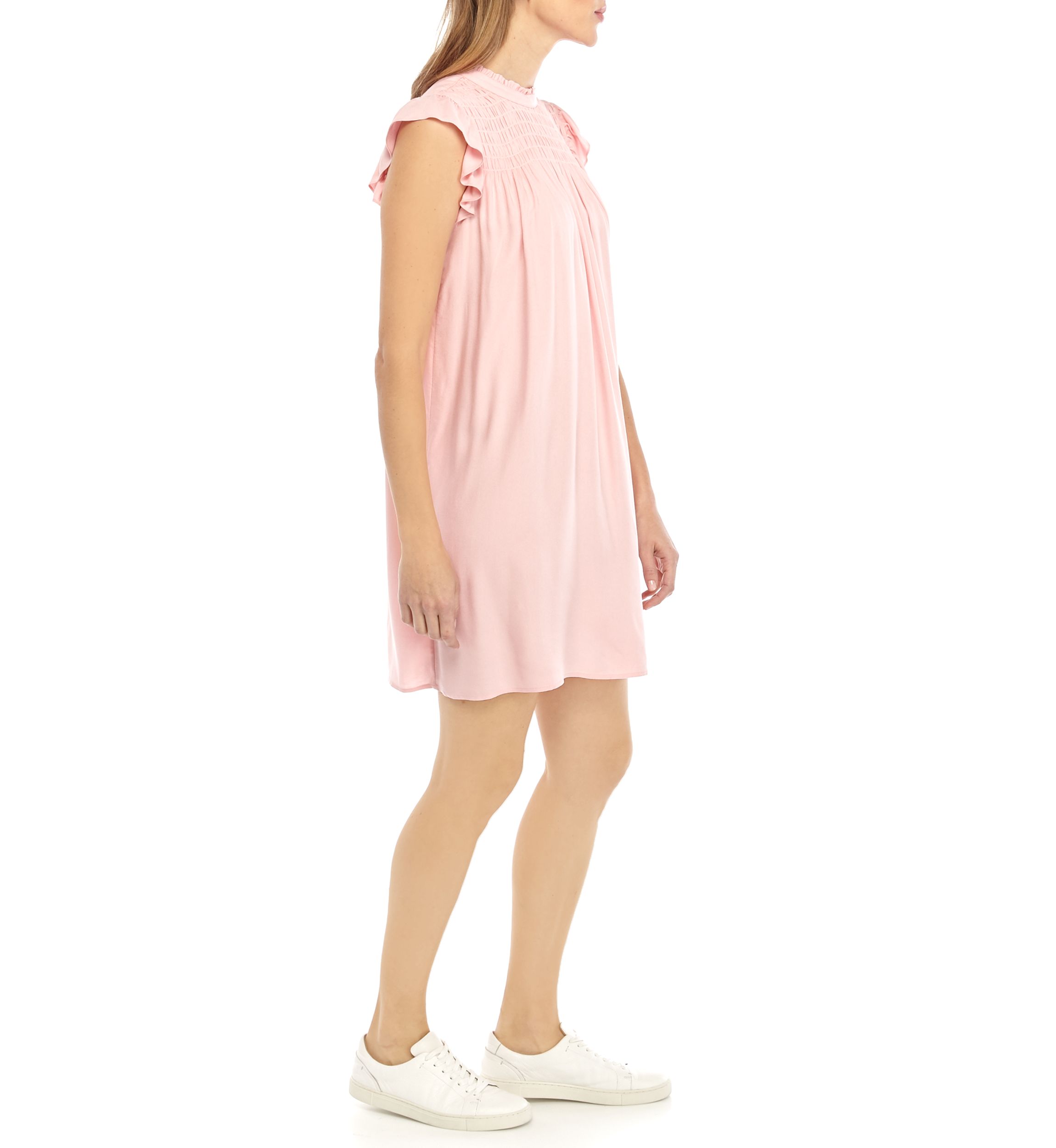 Petite Cap Sleeve Dress