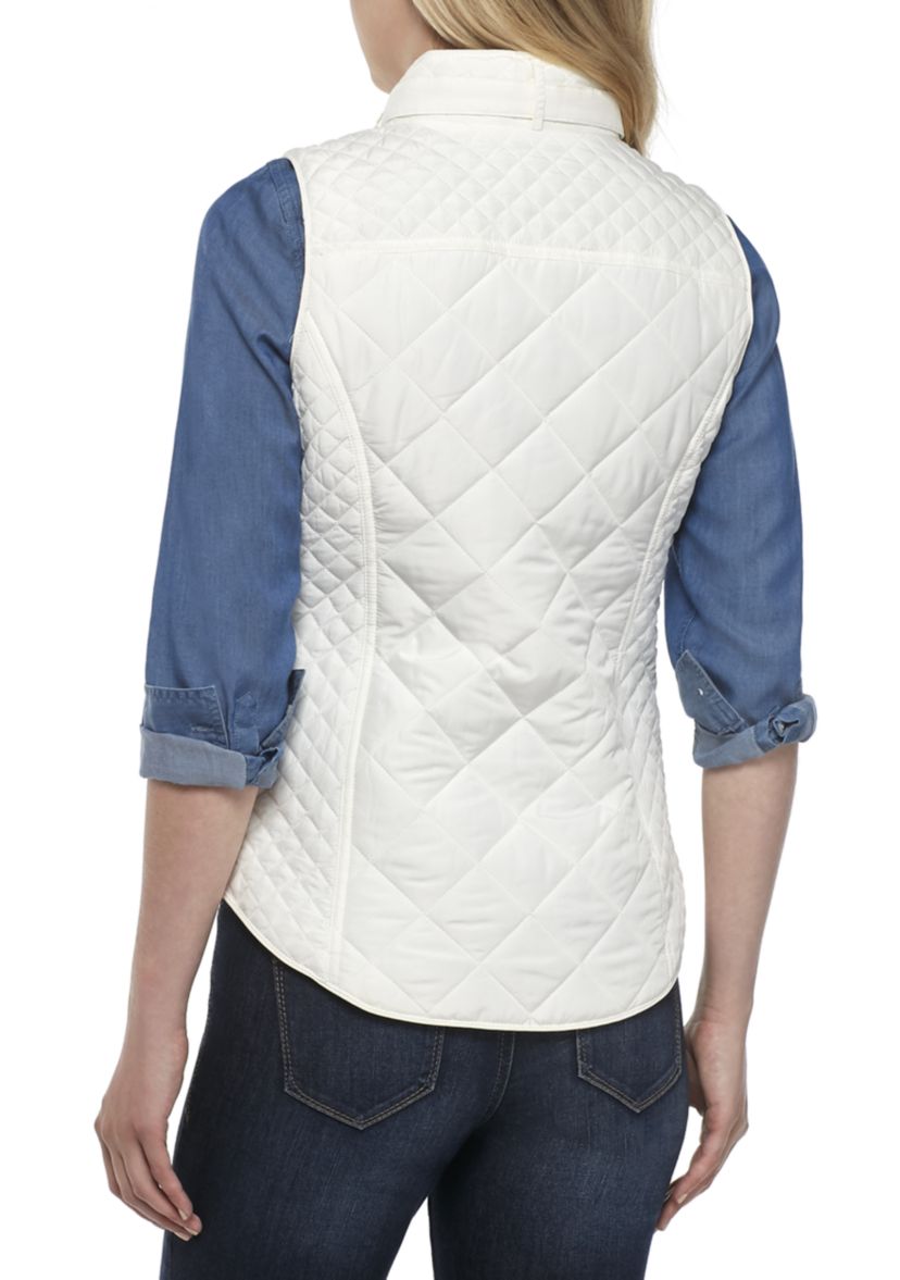 Petite Quilted Vest