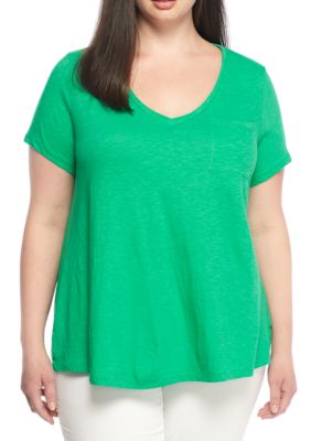 belk women's plus size tops