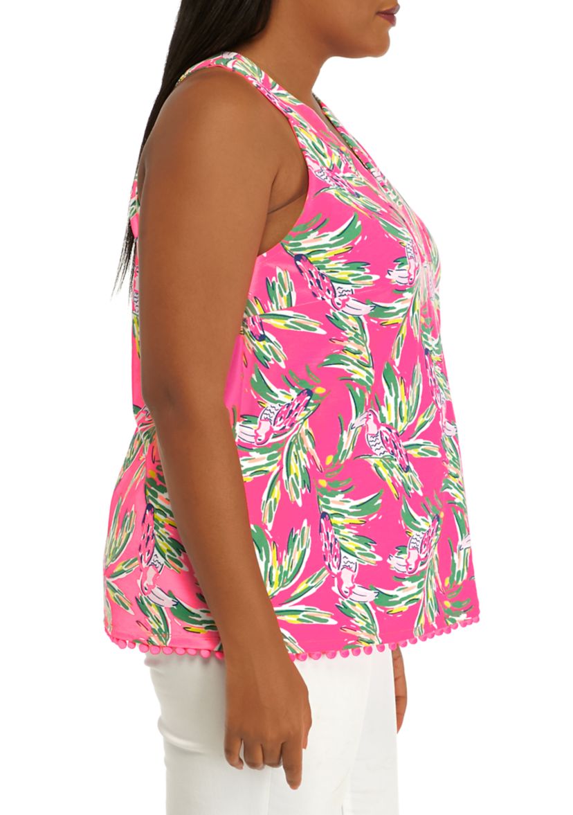 Plus Size Halter Neck Tank Top