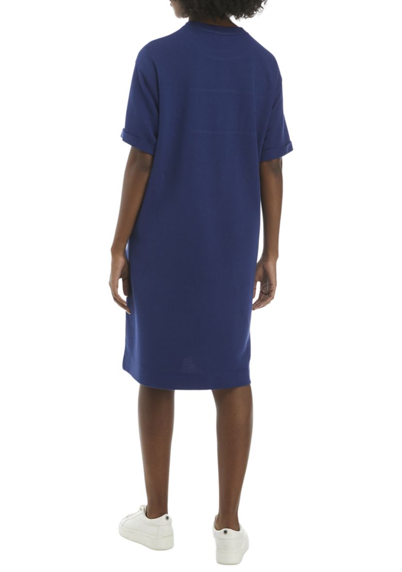 Womens Short Sleeve Sweatshirt Dress 