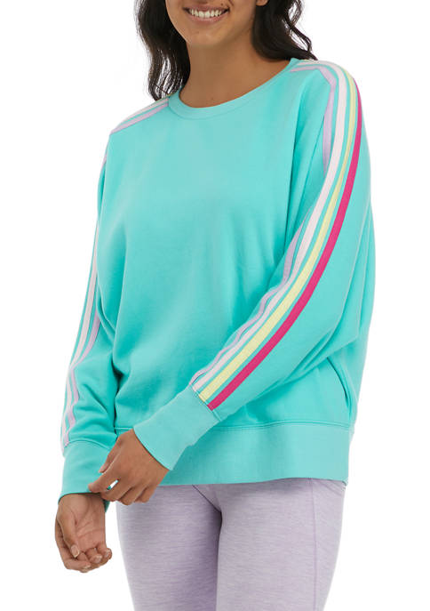 Womens Long Dolman Sleeve Sweatshirt