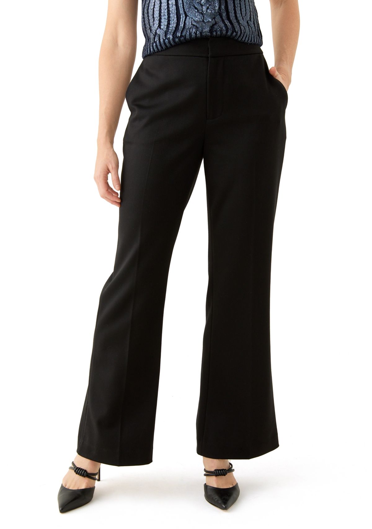 Womens High Waist Bootcut Pants