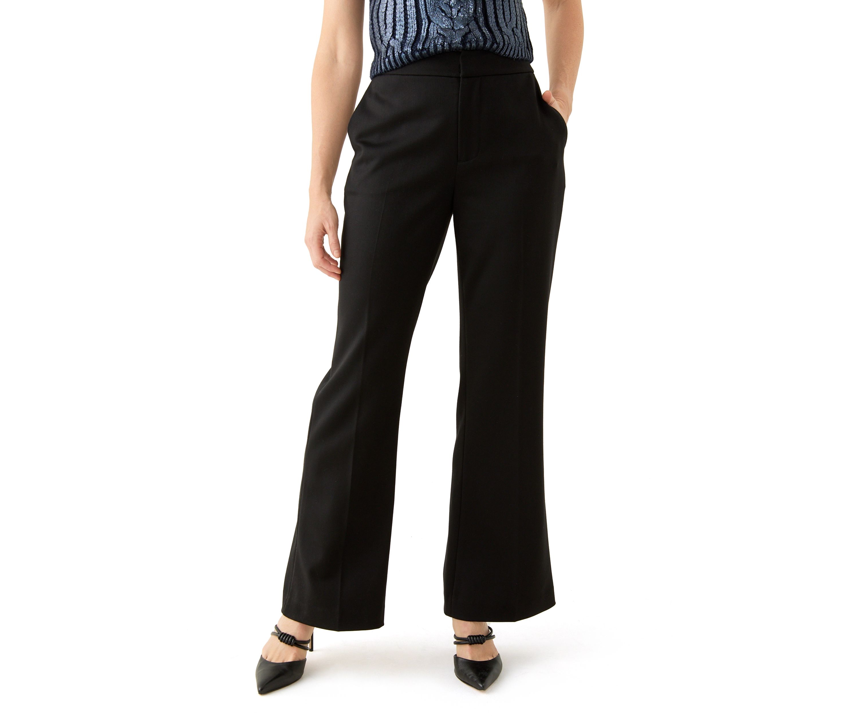 Womens High Waist Bootcut Pants