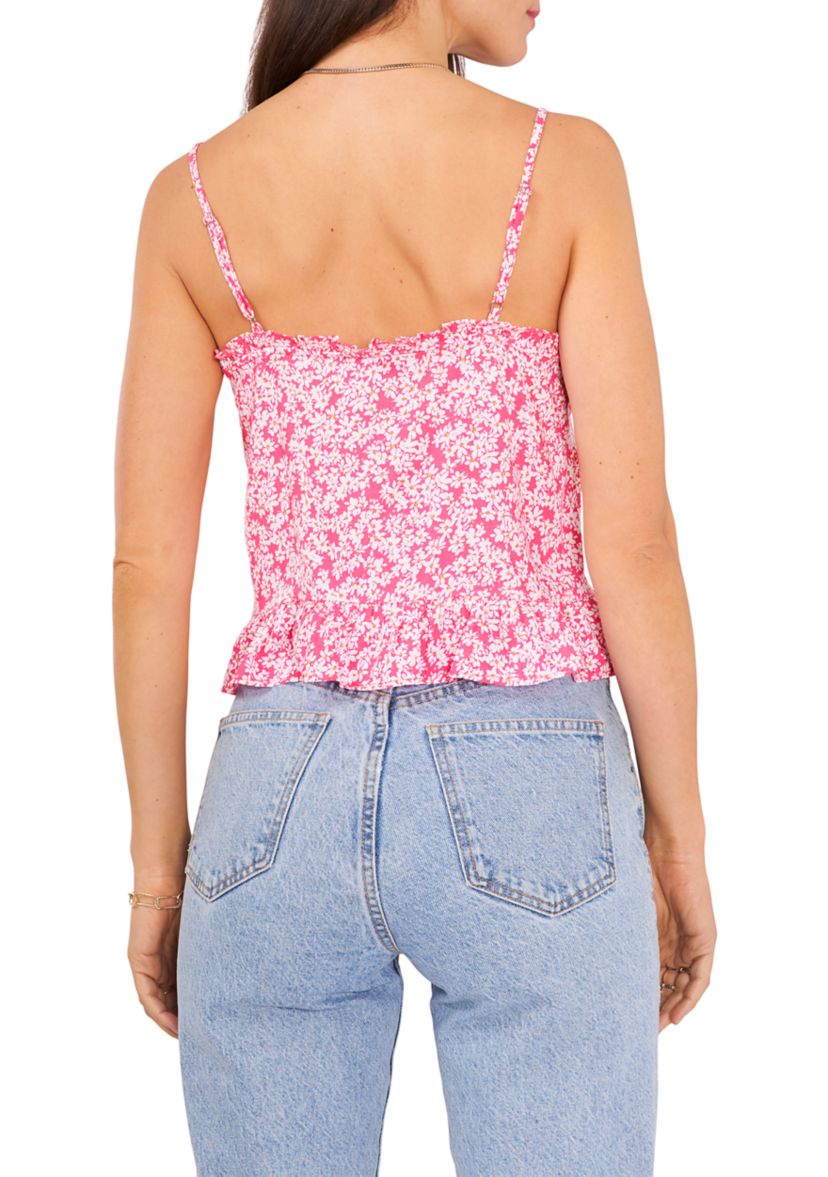 Womens Ruffle Cami
