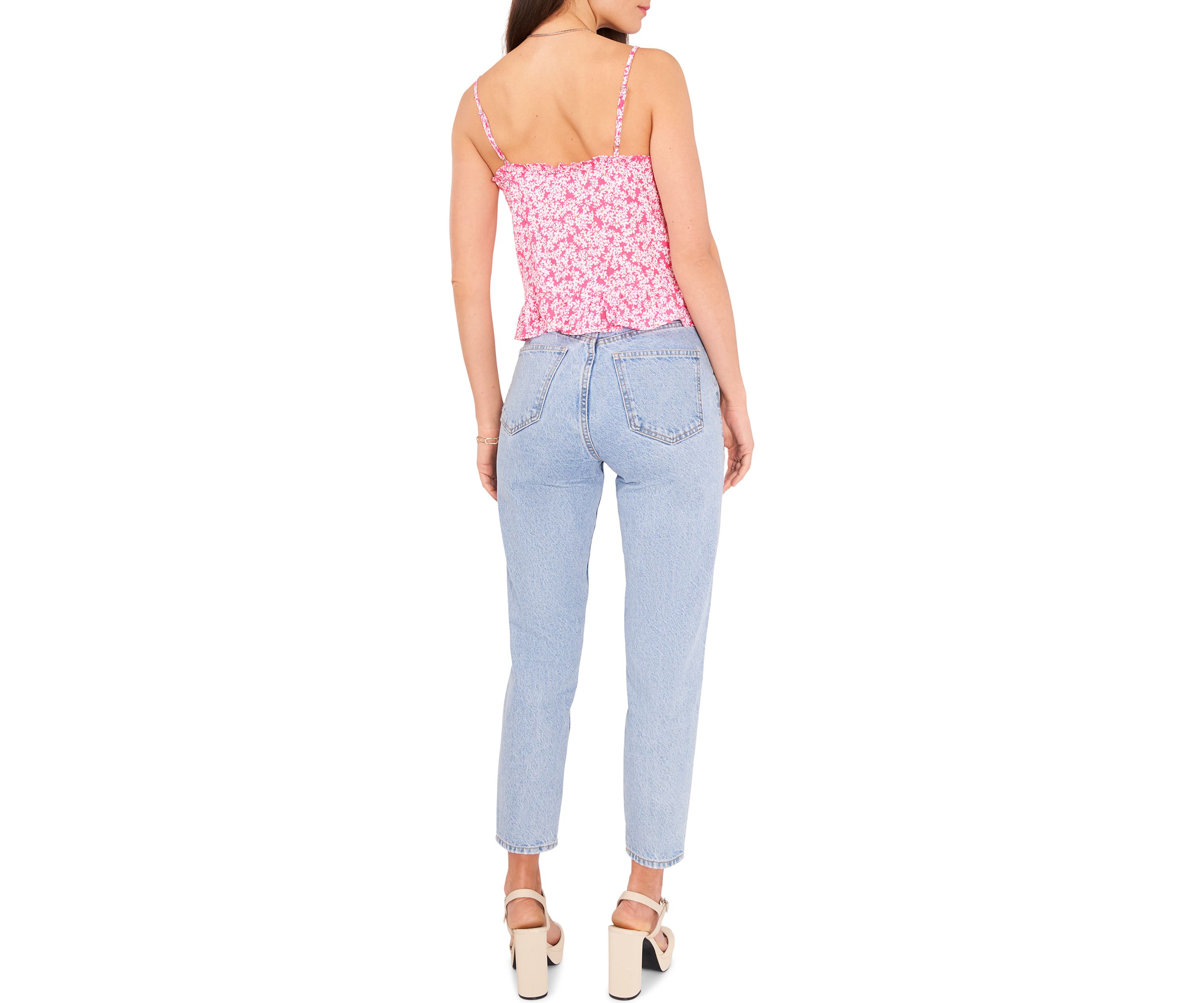 Womens Ruffle Cami