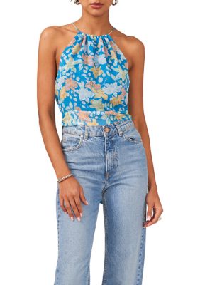 1.State Women's Tie Back Halter Top | belk