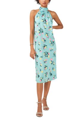 1.State Women's Halter Neck Printed Midi Dress | belk