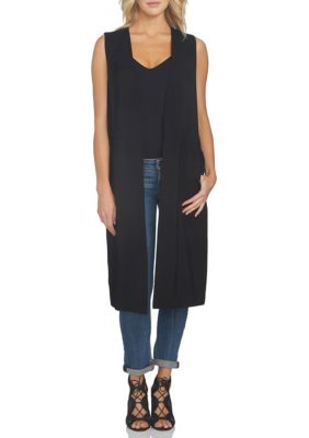 1. State Collarless Long Vest | belk