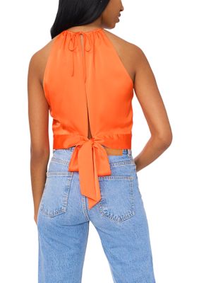 Women's Tie Back Halter Top