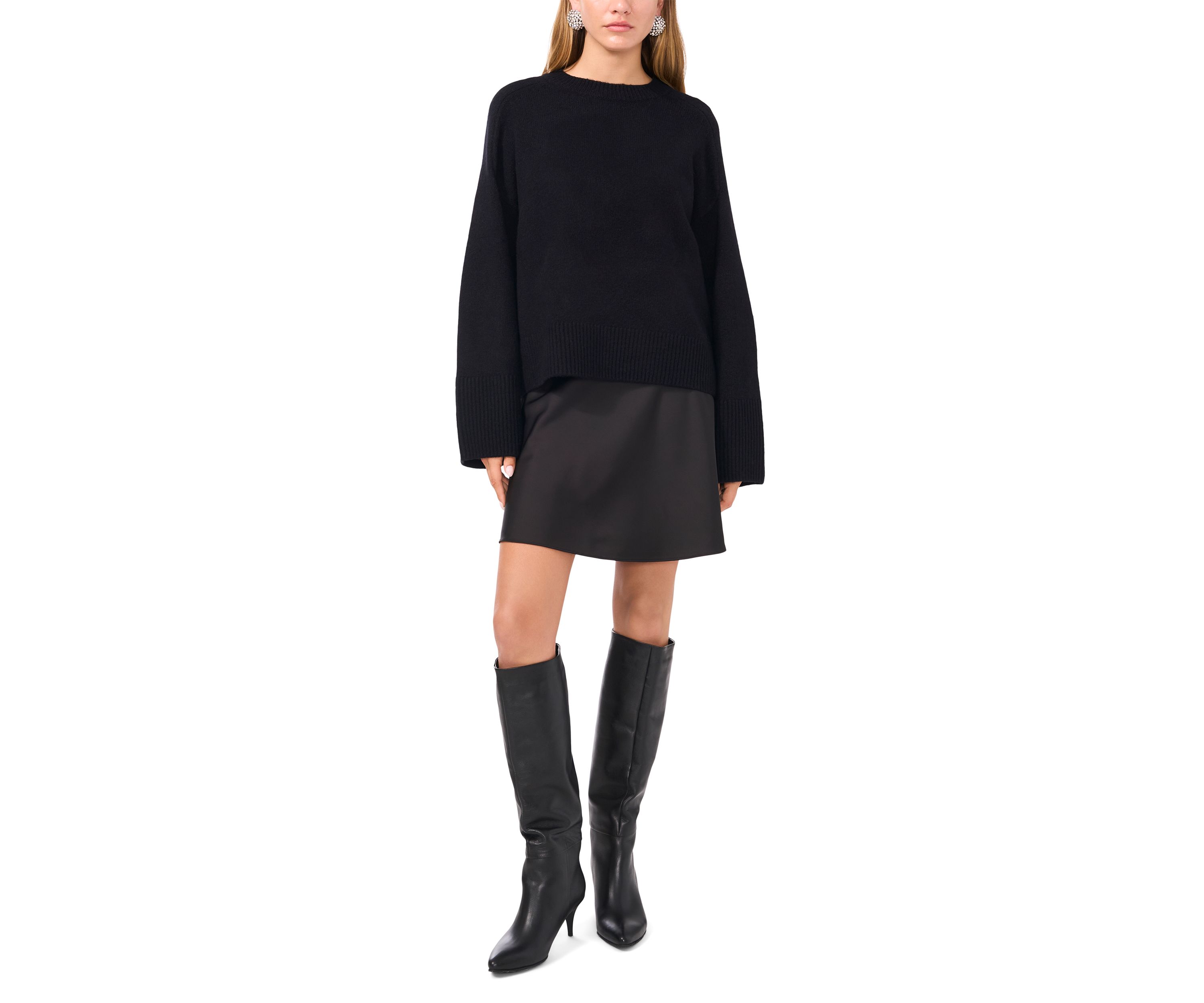 Womens Crew Neck Sweater