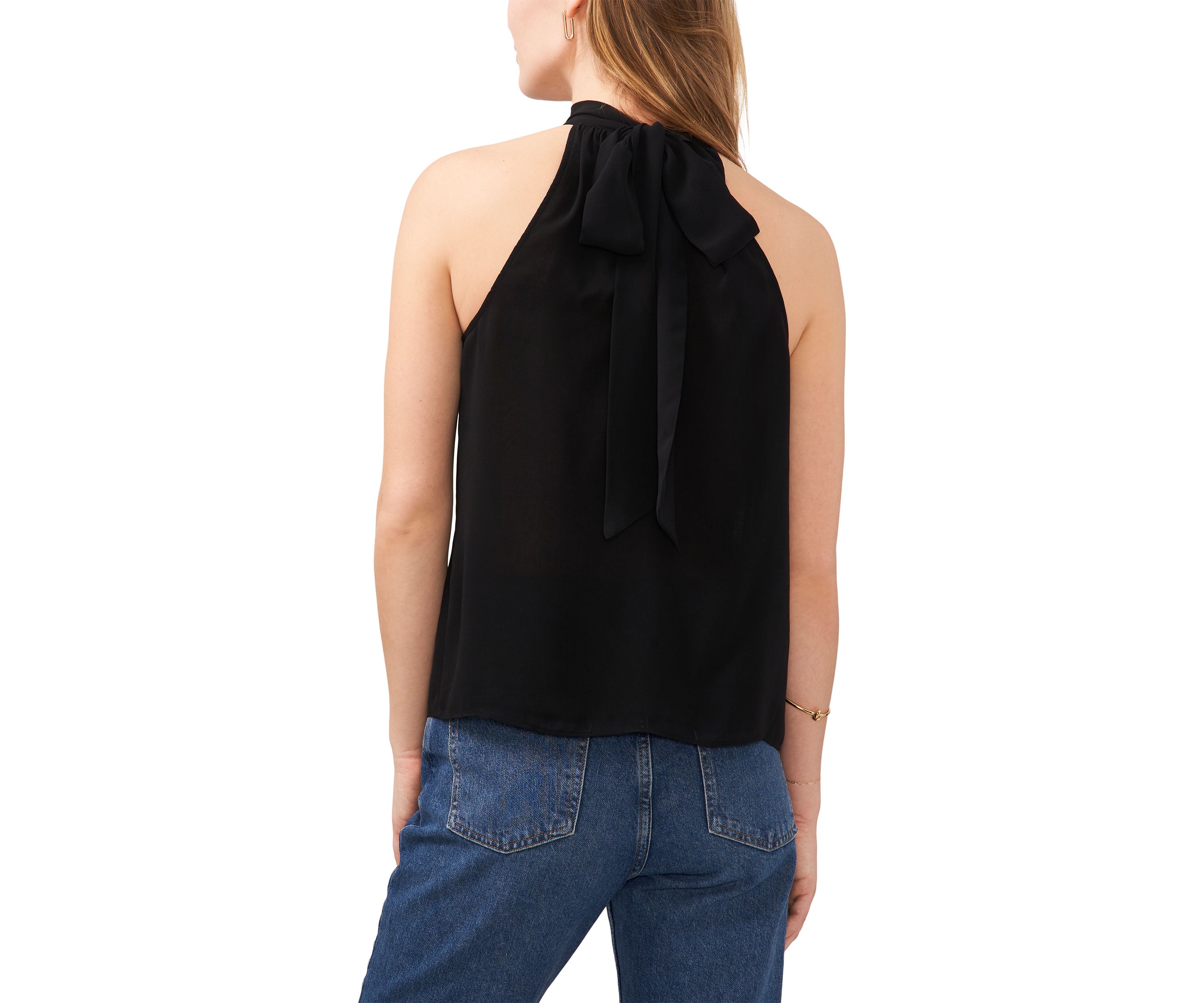 Womens Sleeveless Halter Top