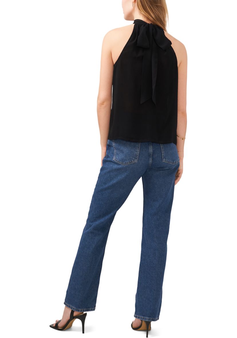 Womens Sleeveless Halter Top