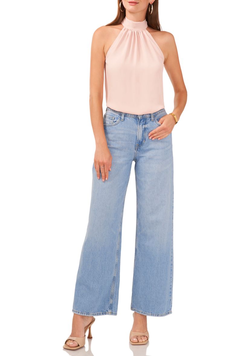 Womens Tie Back Halter Top