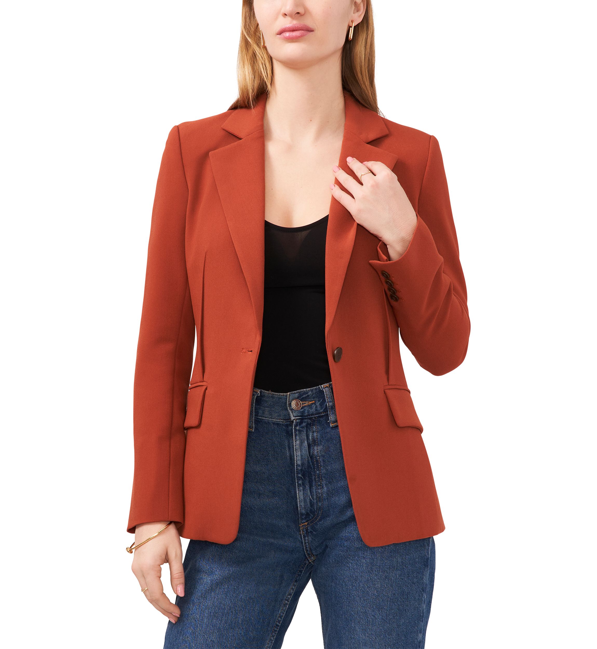 Womens Exposed Dart Classic Blazer