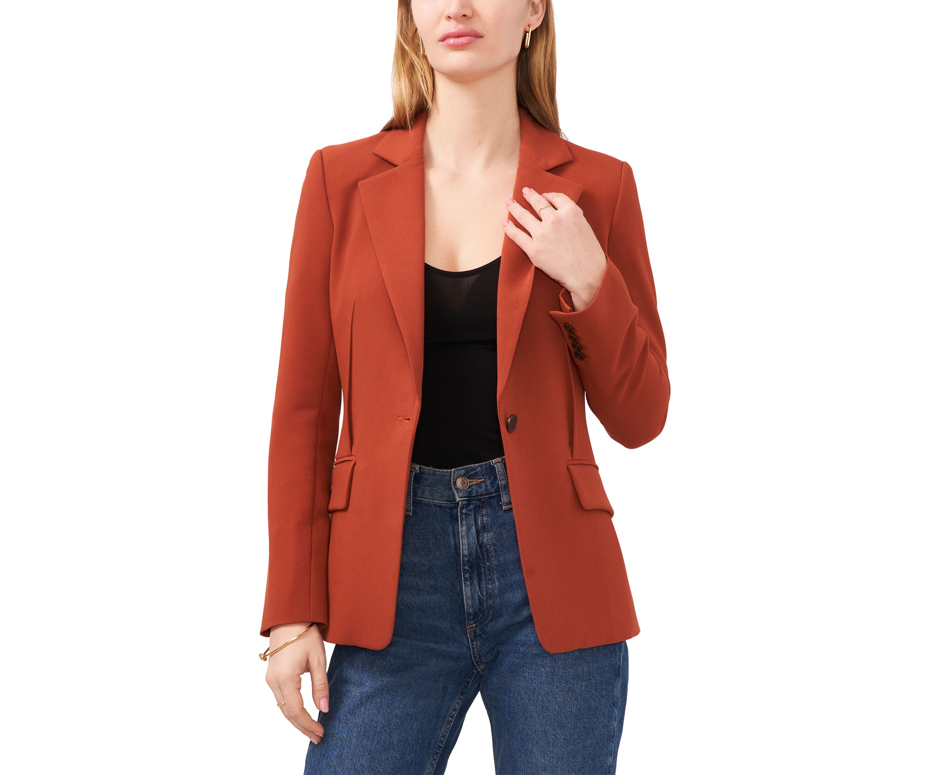 Womens Exposed Dart Classic Blazer