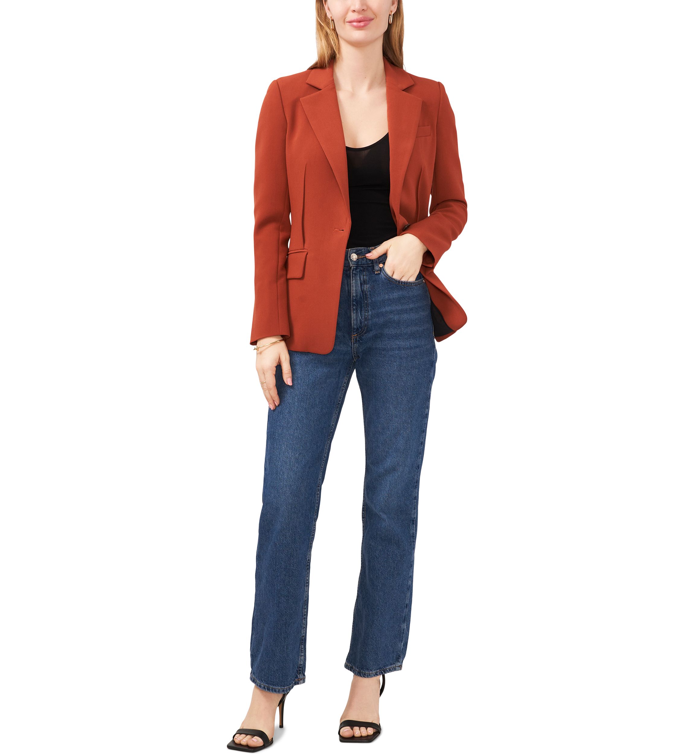 Womens Exposed Dart Classic Blazer