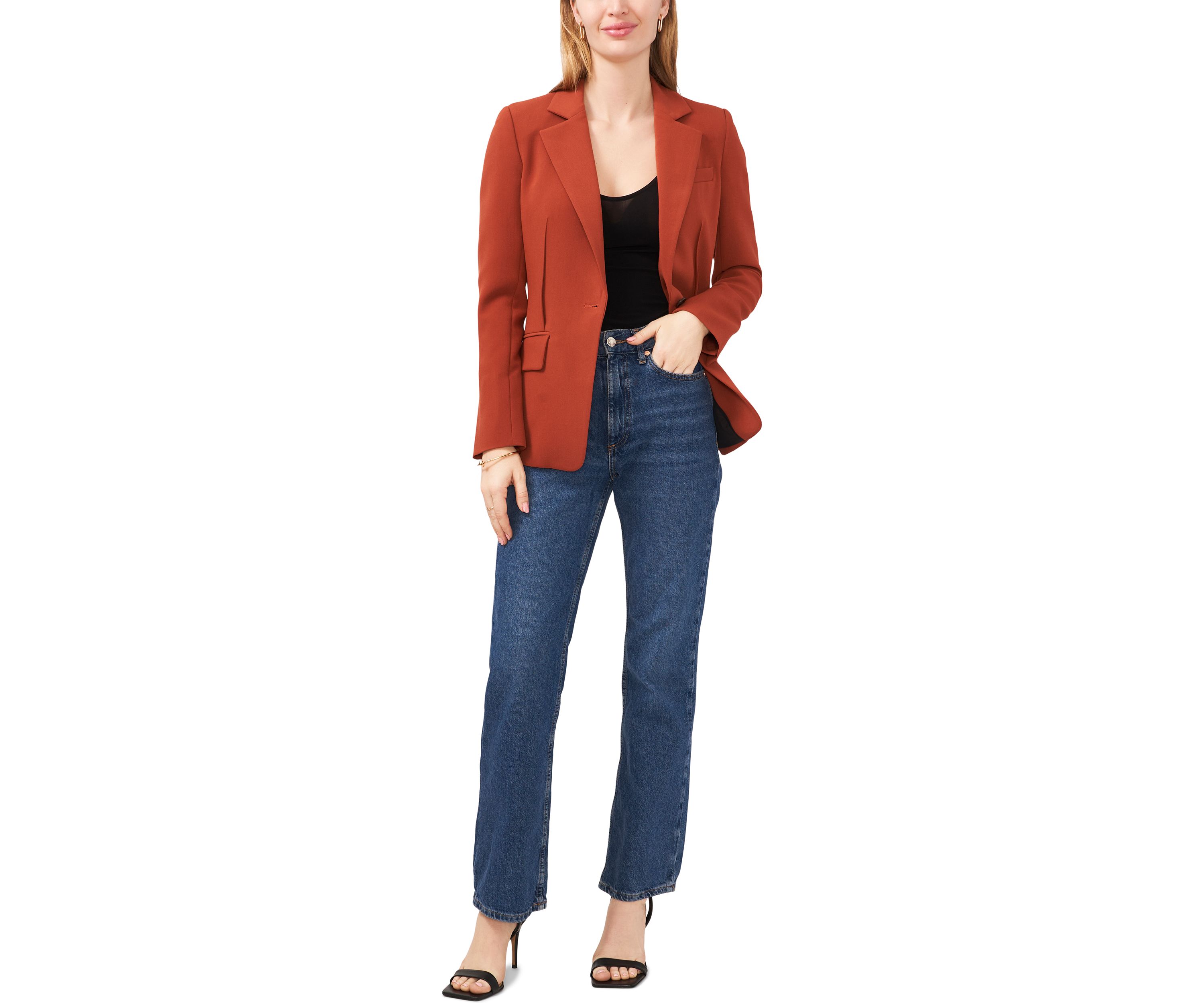 Womens Exposed Dart Classic Blazer