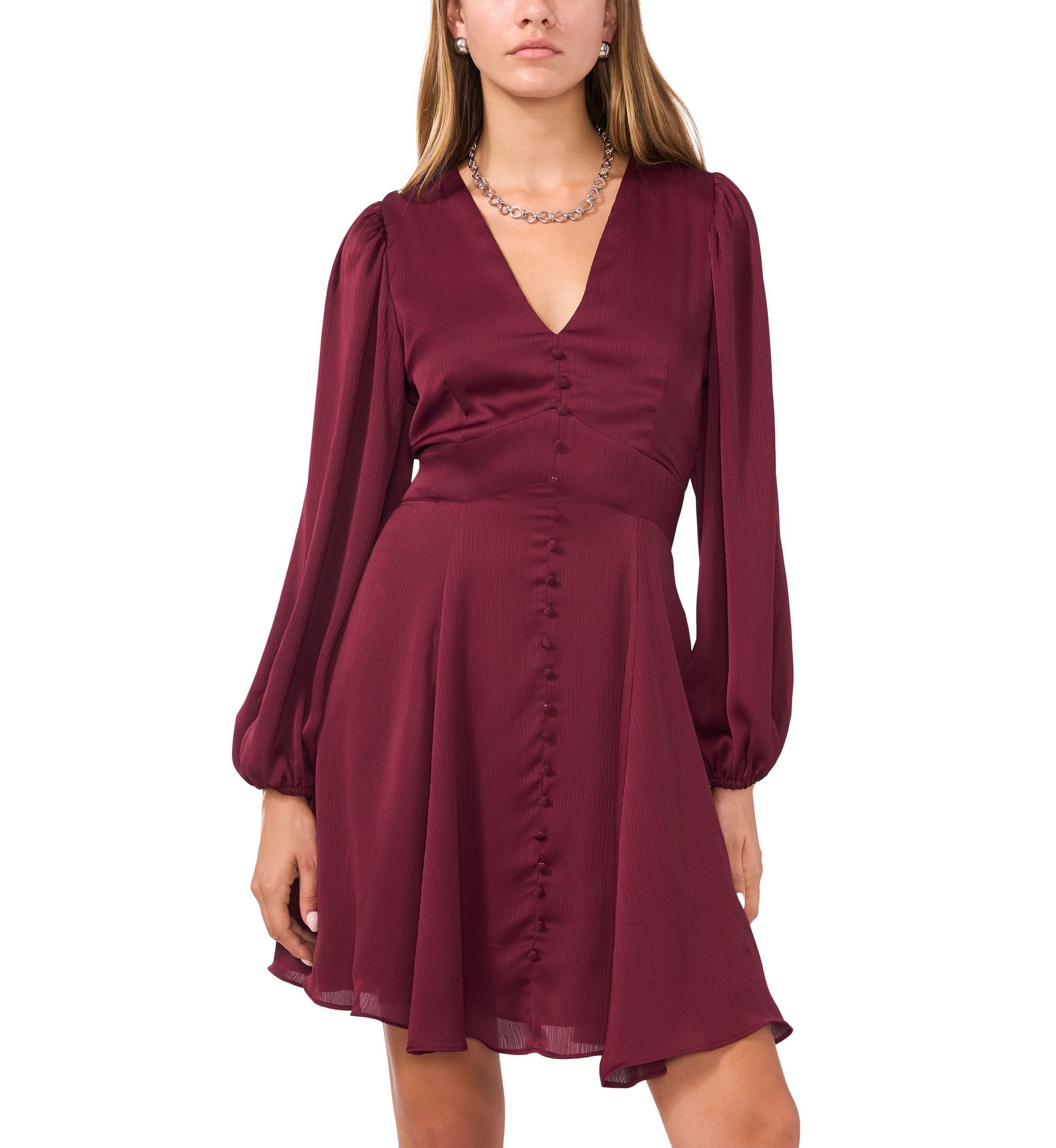 chinese dress ladies Women's V Neck Casual Boho Loose Midi Dress main image 0