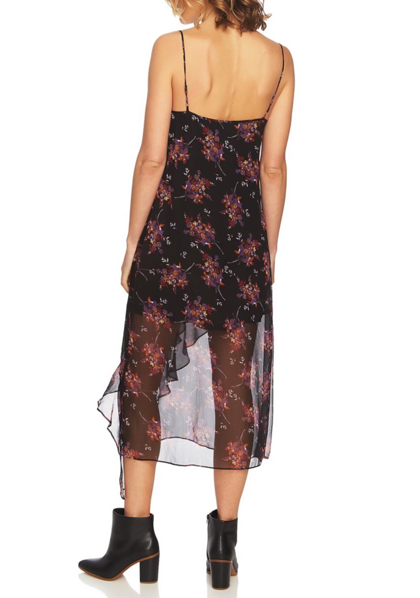 Wildflower Ruffle Slip Dress