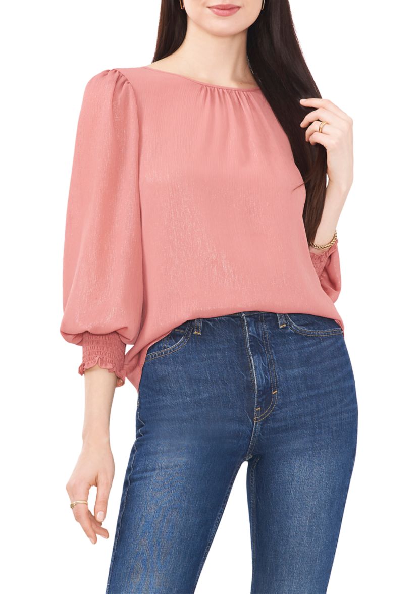 Womens Balloon Sleeve Top 