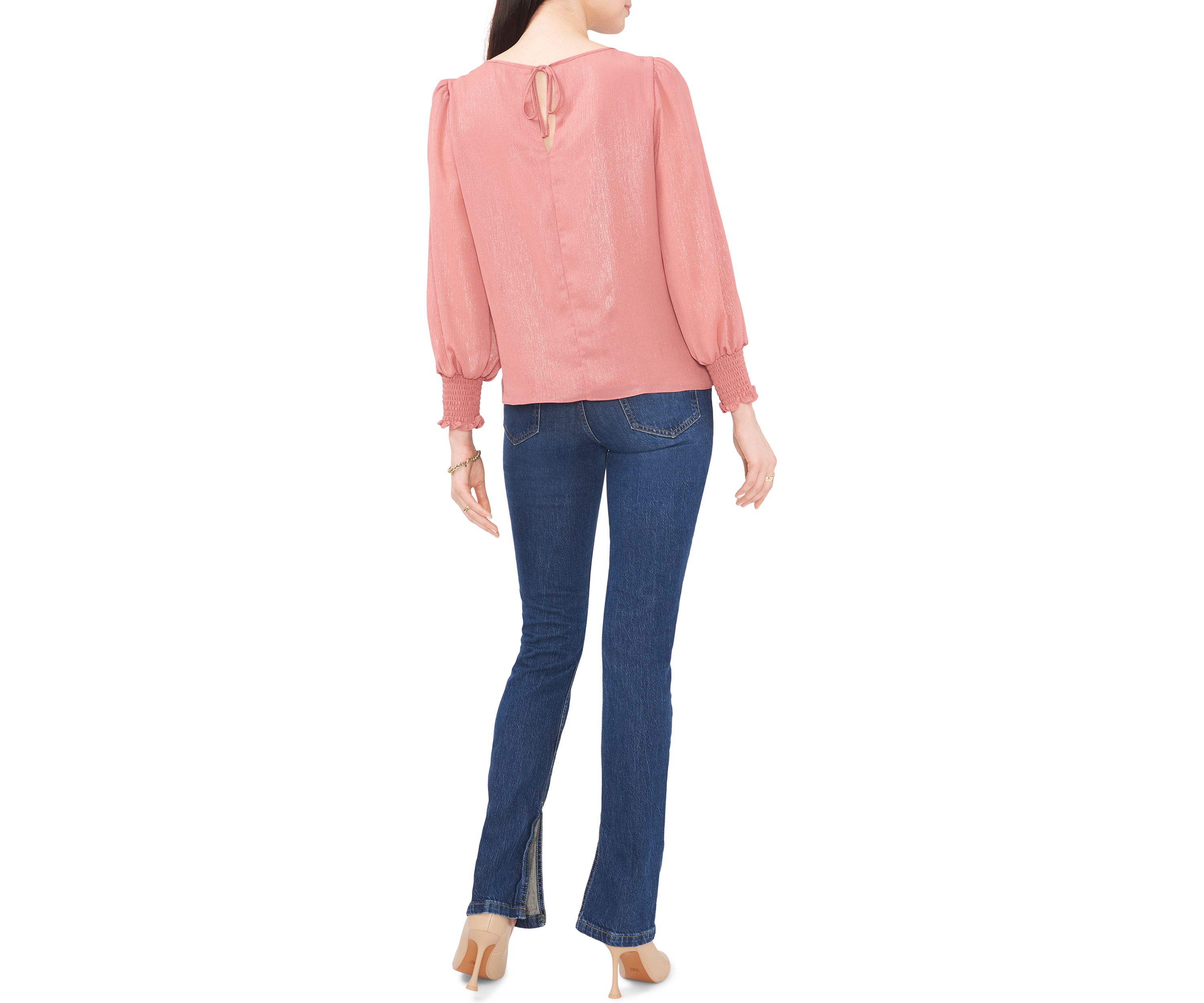 Womens Balloon Sleeve Top 
