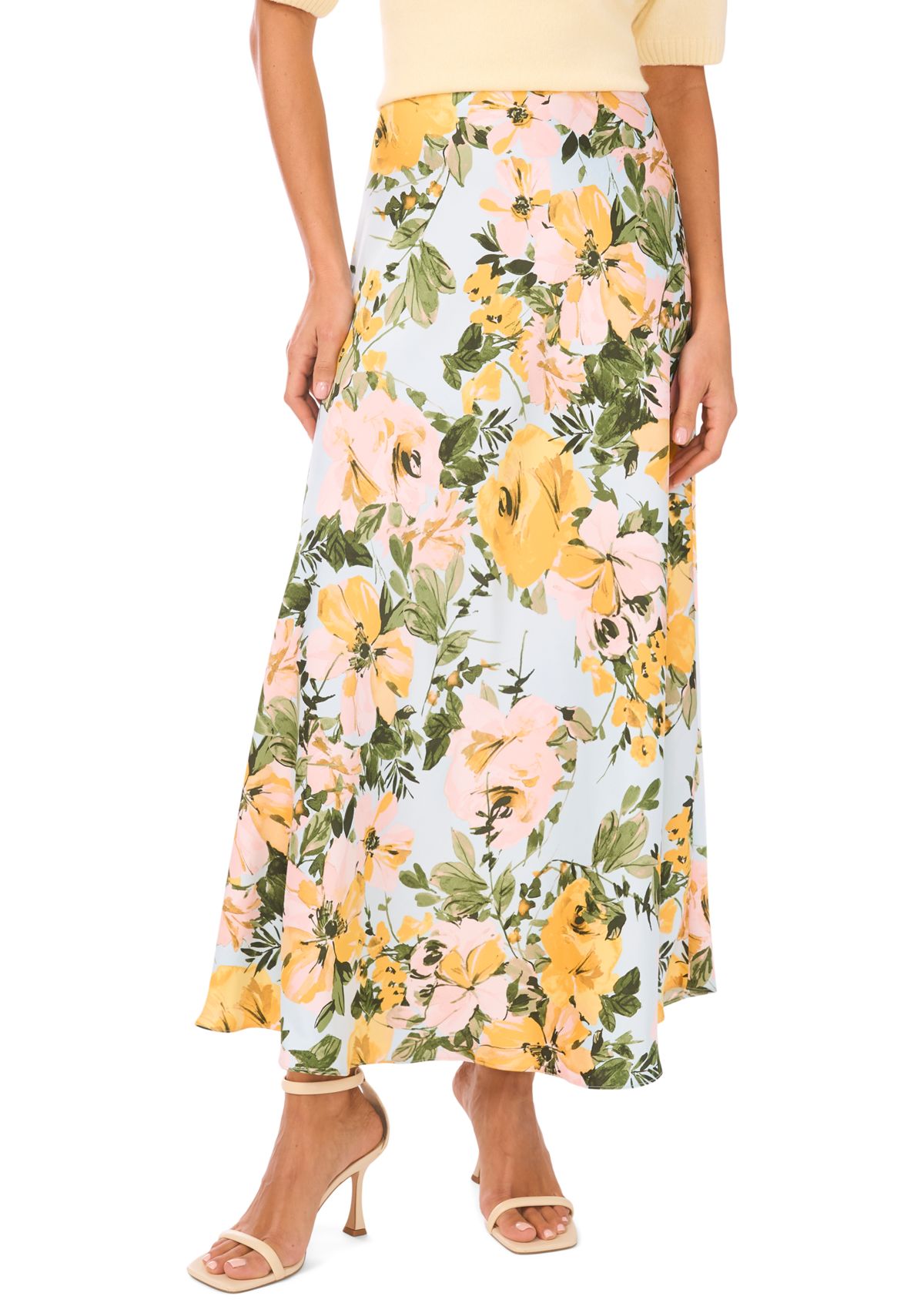 Womens Bias Maxi Skirt