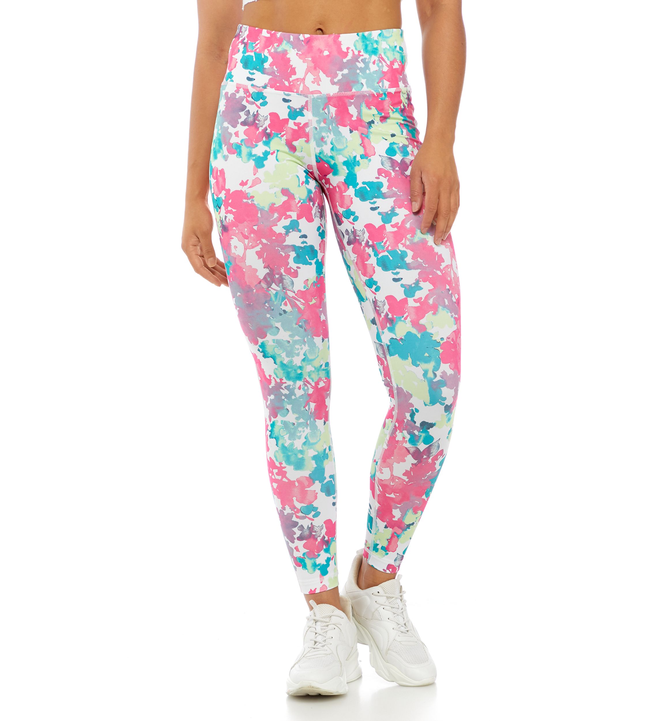 Womens Floral Printed Leggings