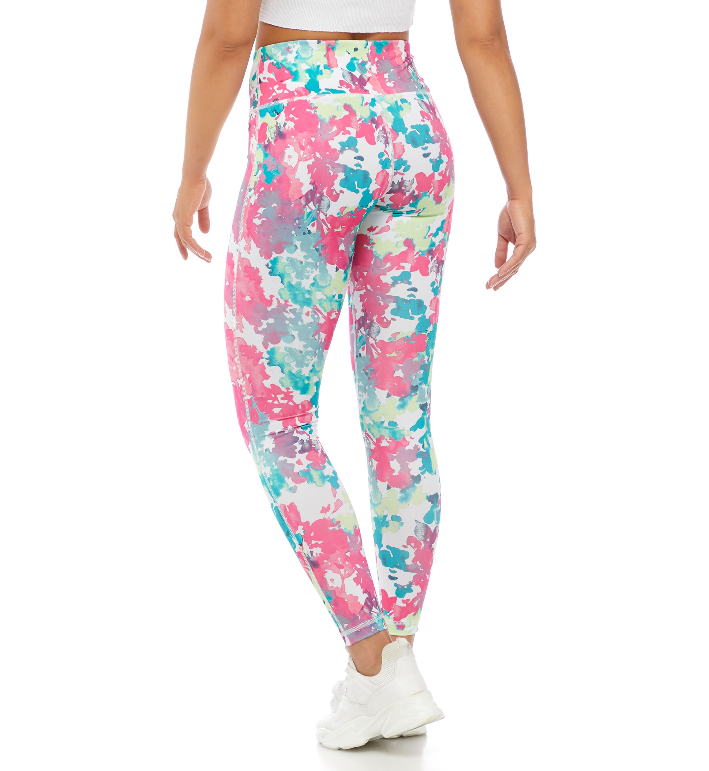 Womens Floral Printed Leggings