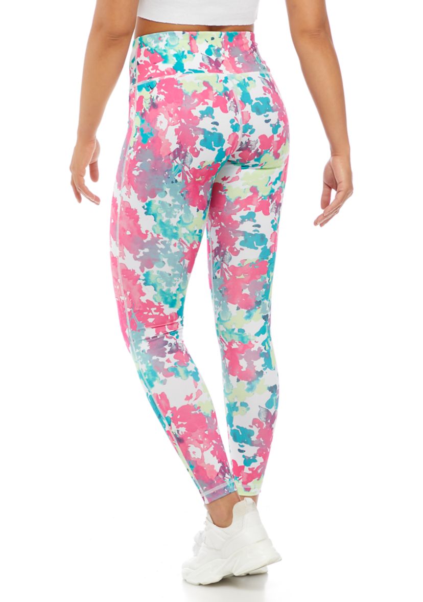 Womens Floral Printed Leggings