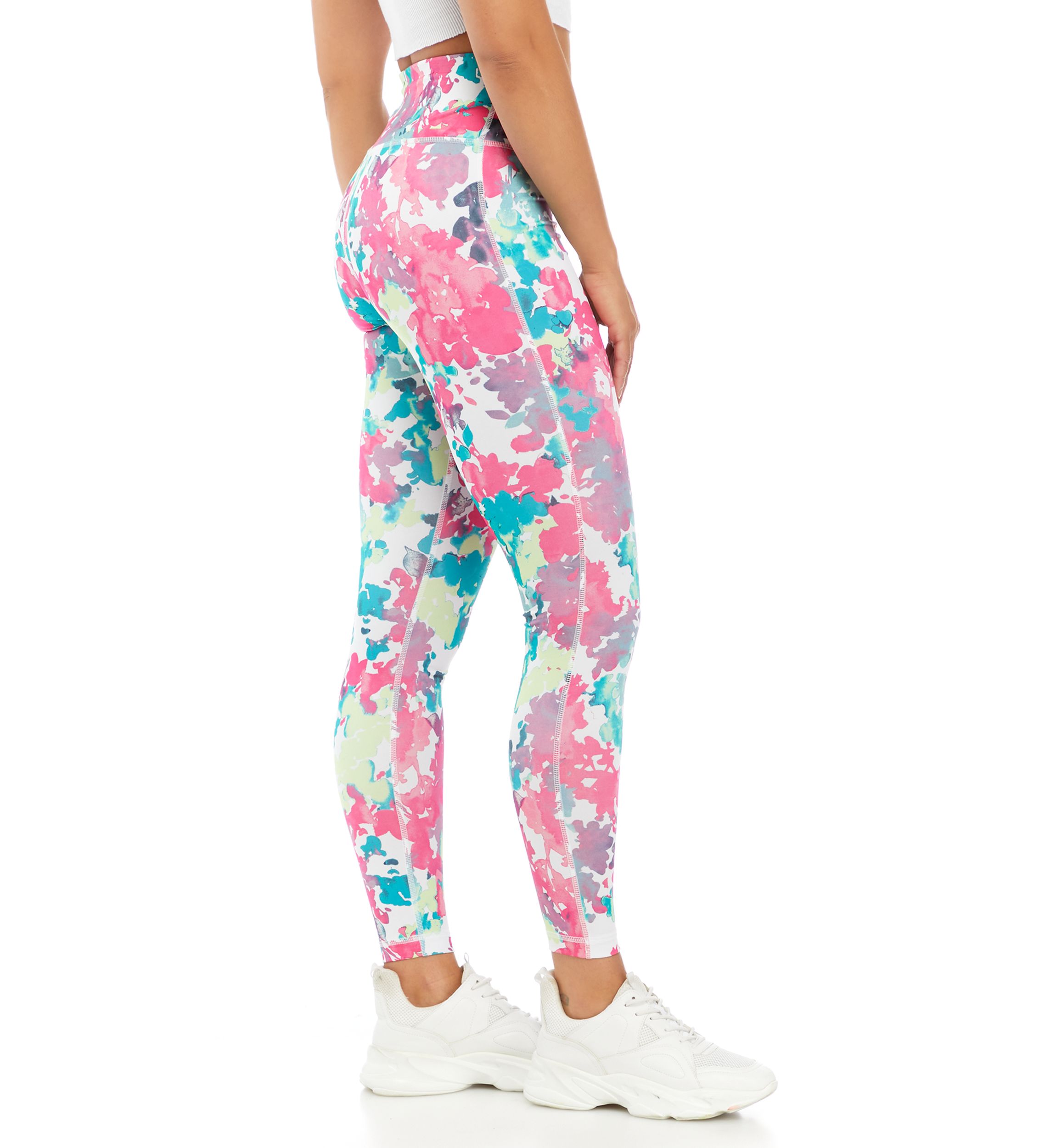 Womens Floral Printed Leggings