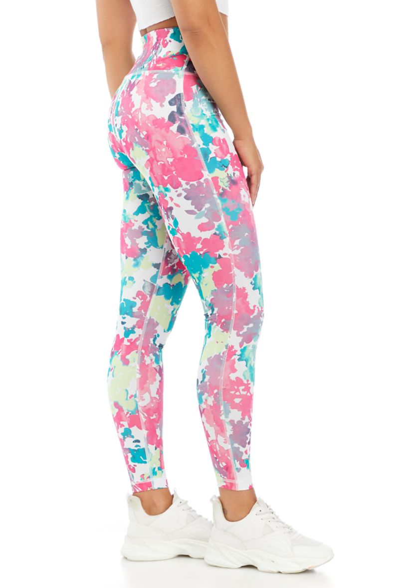 Womens Floral Printed Leggings