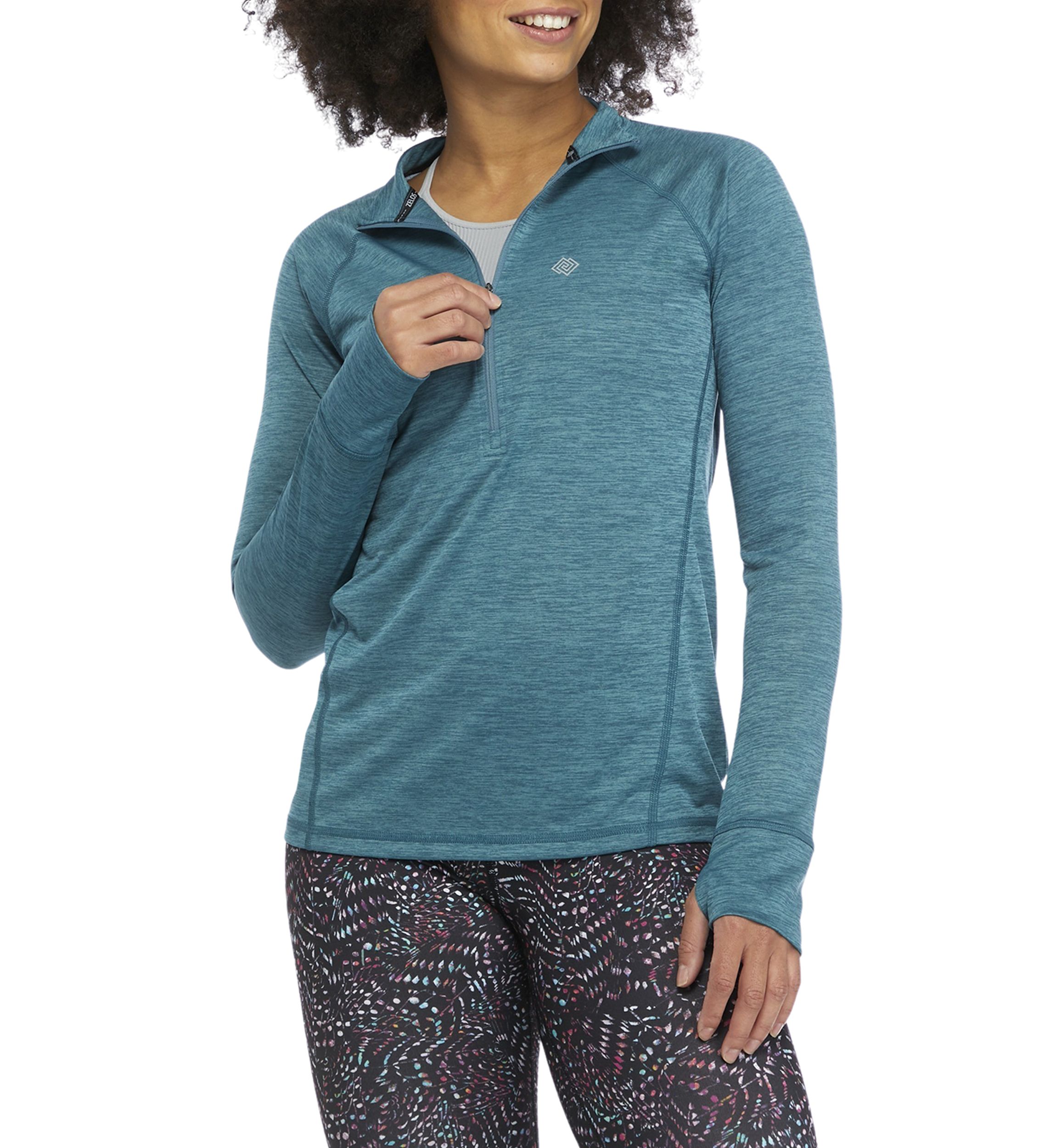 Space Dye Quarter Zip Sweatshirt 