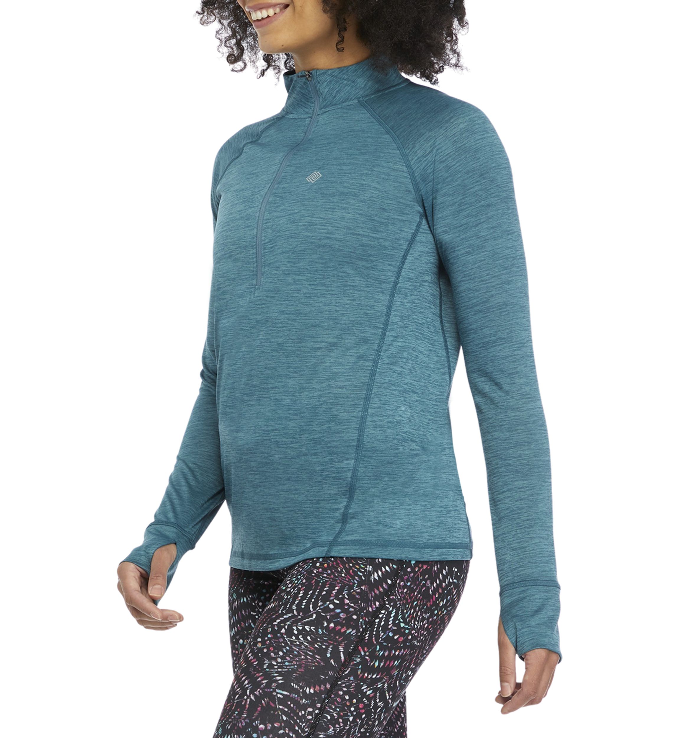 Space Dye Quarter Zip Sweatshirt 