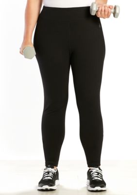 ZELOS Plus Size Solid Performance Leggings | belk