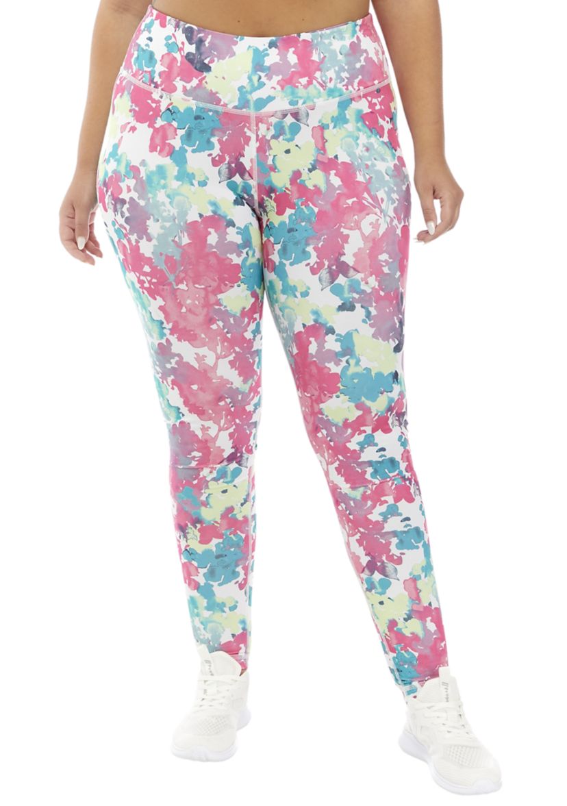Plus Size Printed Leggings