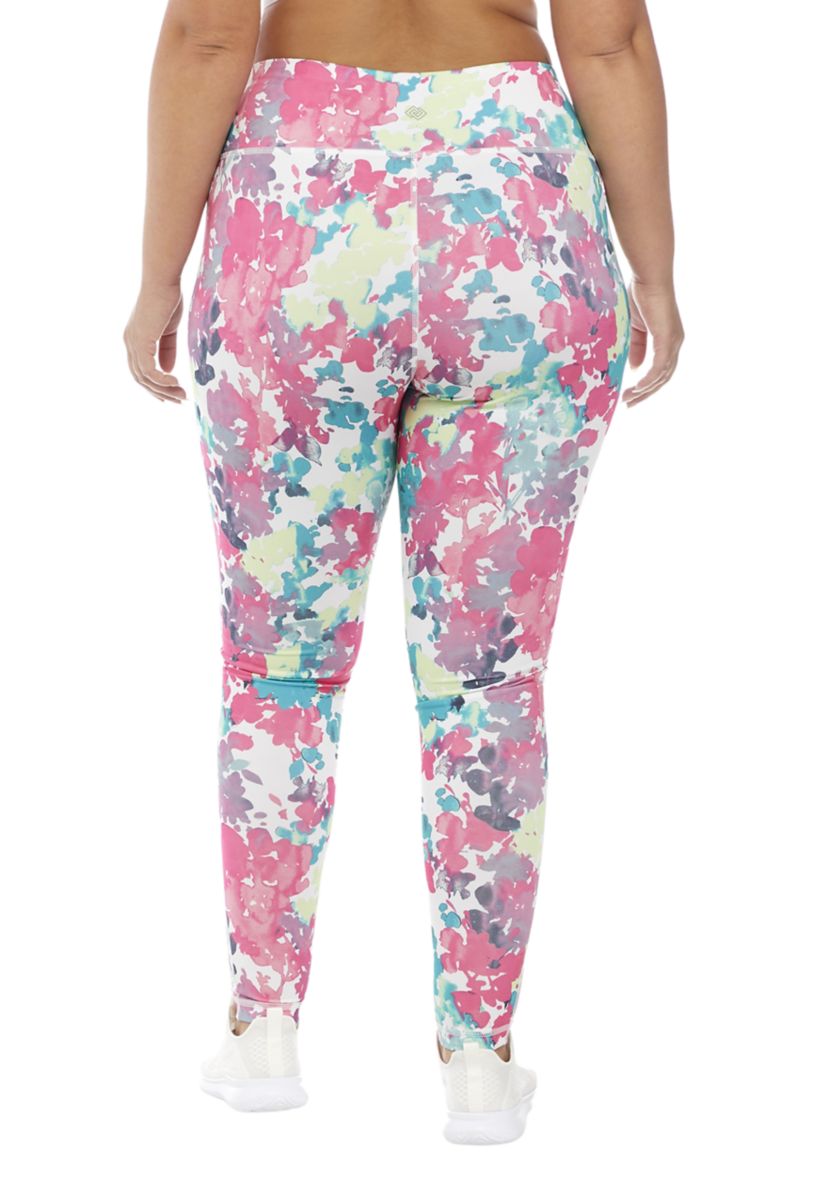 Plus Size Printed Leggings