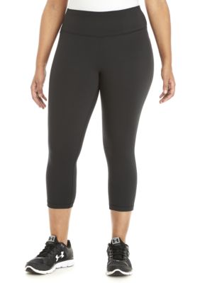 be inspired Plus Size Performance Capris belk