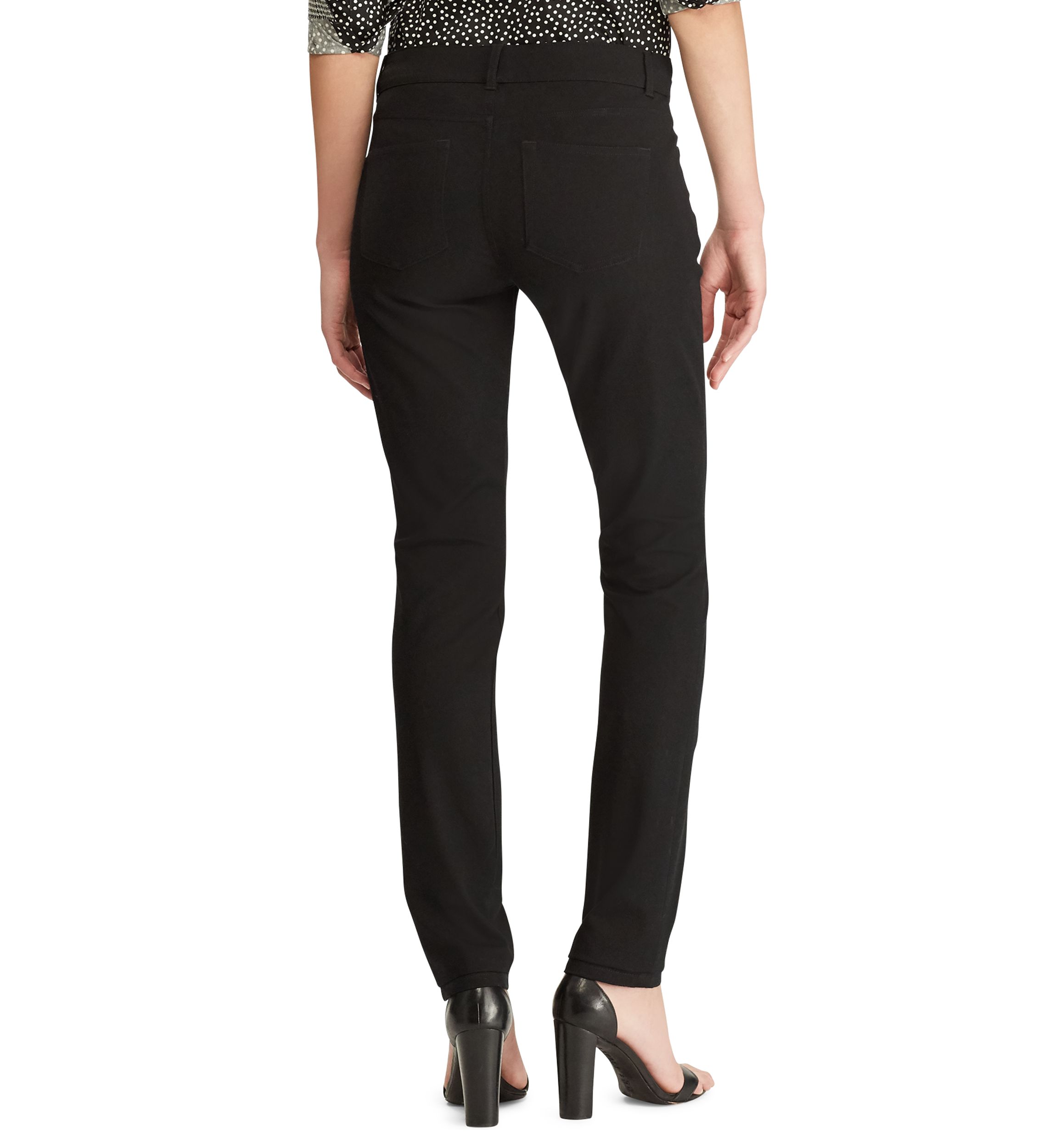 Womens Four Way Stretch Straight Fit Pants