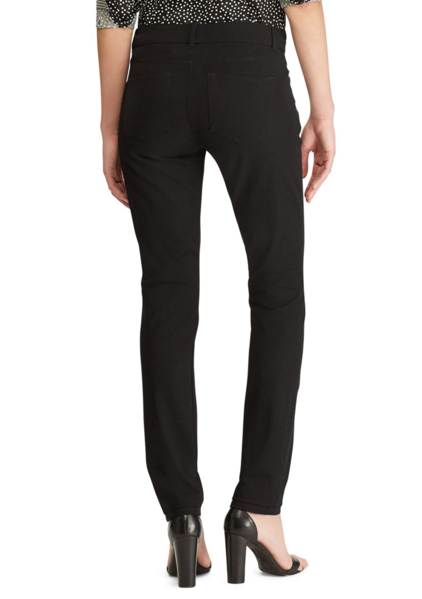 Womens Four Way Stretch Straight Fit Pants