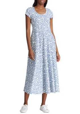 Chaps Floral Midi Dress | belk