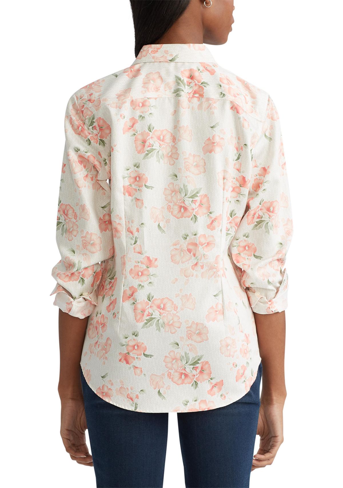 Floral Non Iron Shirt 