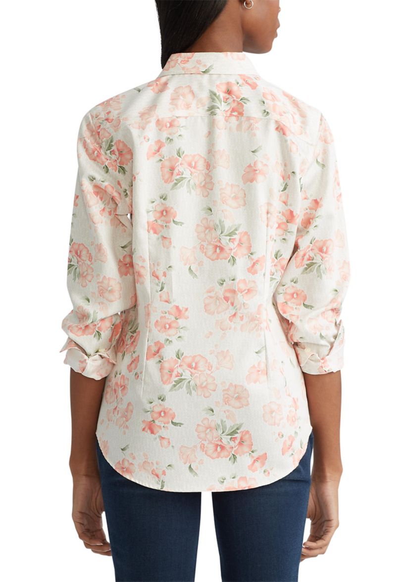 Floral Non Iron Shirt 