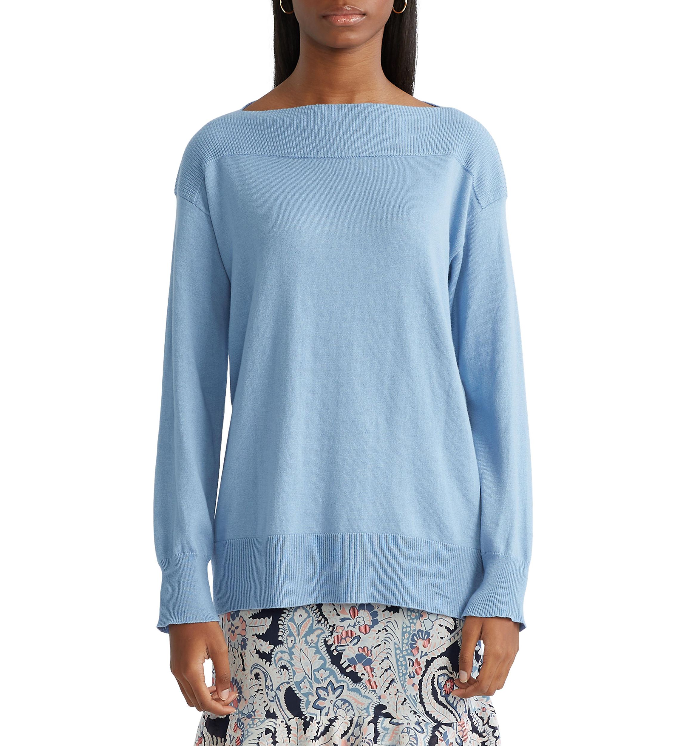 Cotton Blend Sweater 