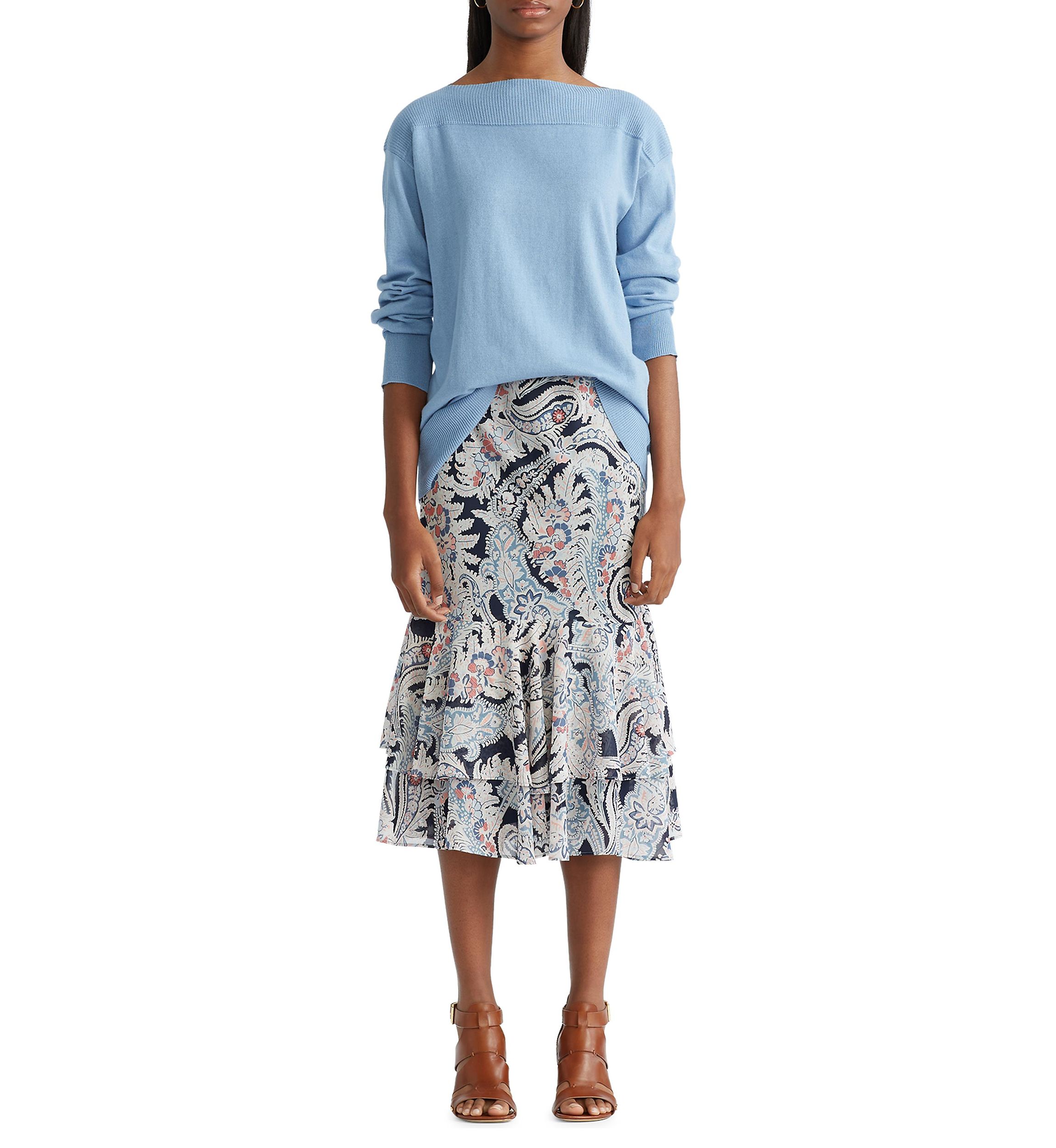 Cotton Blend Sweater 