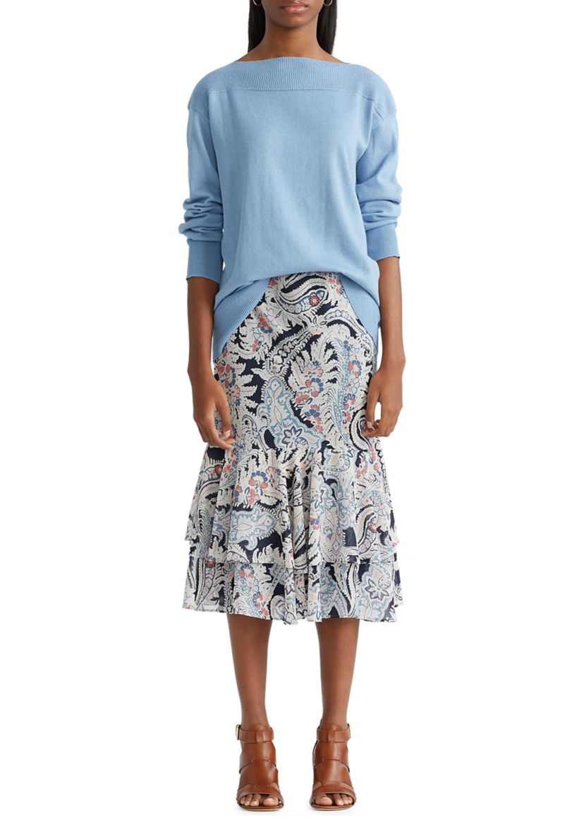 Cotton Blend Sweater 