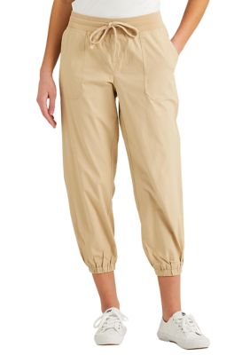 cotton womens cargo capris