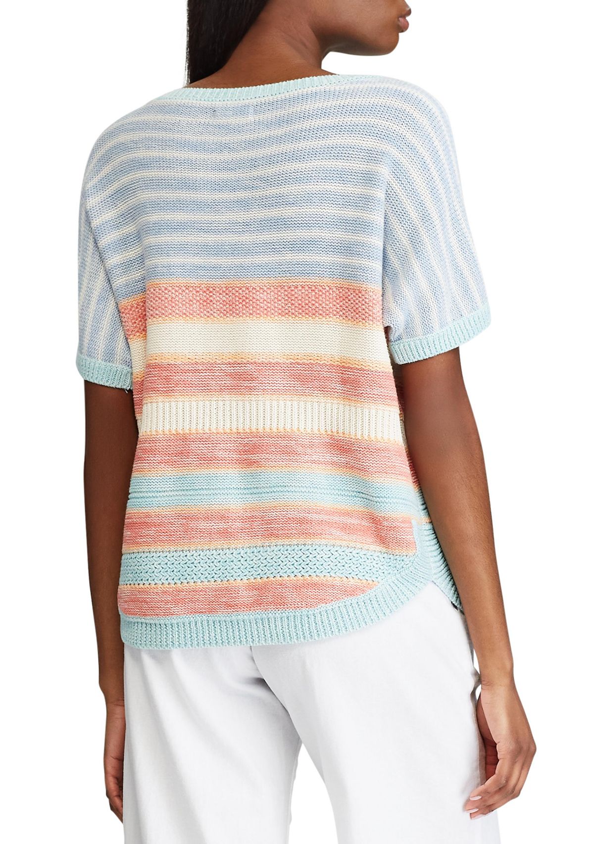 Petite Short Sleeve Sweater 