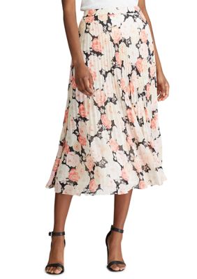 Chaps Petite Printed Maxi Skirt | belk