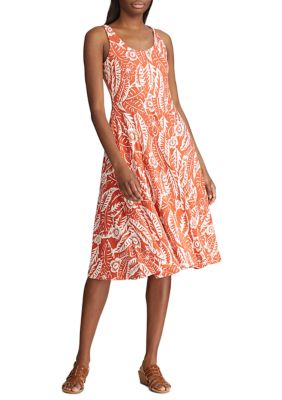 Chaps Petite Sleeveless Cotton Sundress | belk